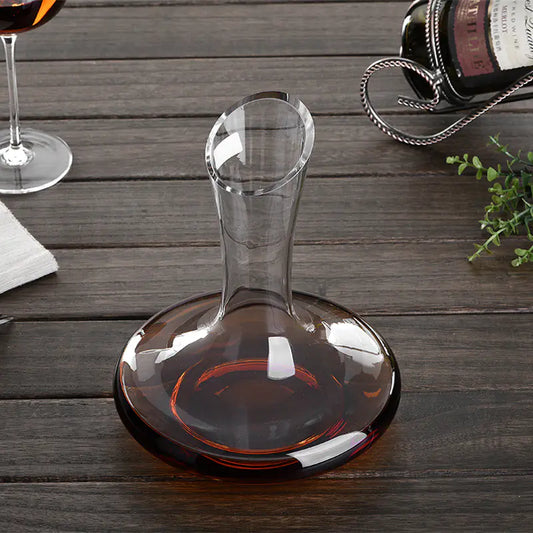 Handmade Crystal Red Wine Decanter 1000ML with Pourer