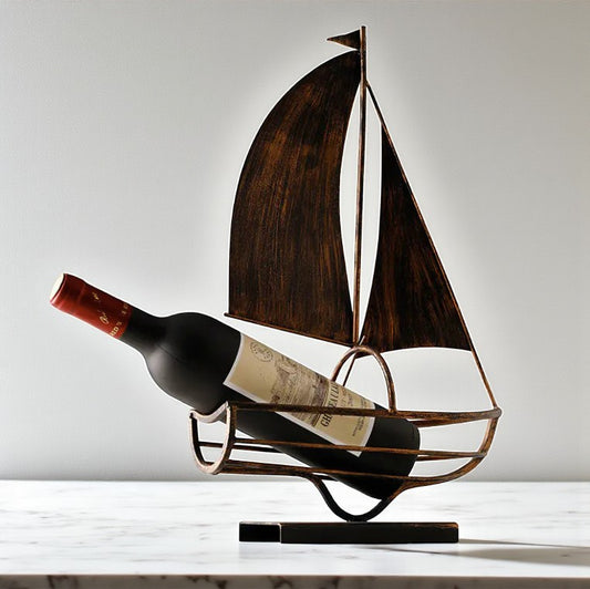 Modern Luxury Wine Rack Decorative Tabletop Art Piece