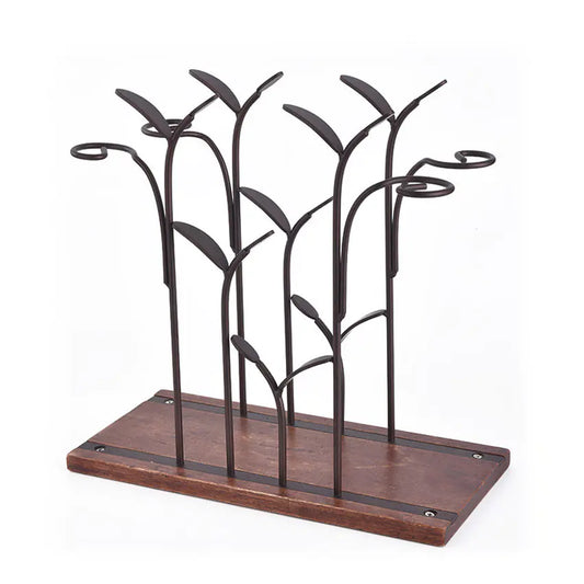 Elegant Iron Wine Holder – Classic Home & Bar Décor